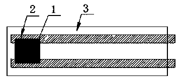 Piezoelectric film type underwater explosion pressure sensor and measuring method thereof