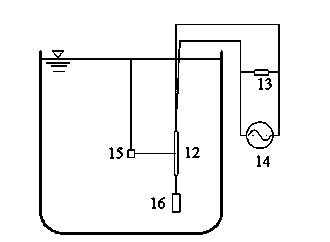 Piezoelectric film type underwater explosion pressure sensor and measuring method thereof