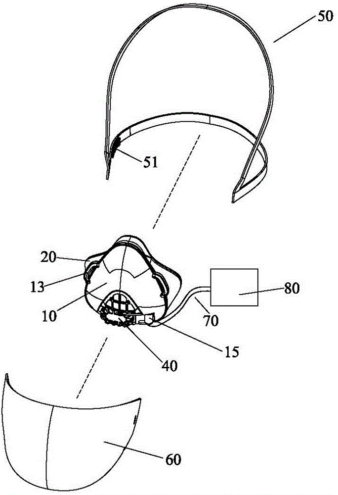 Protective environmental protection mask