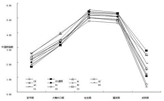 Chemical regulation agent for corn growth and use method thereof