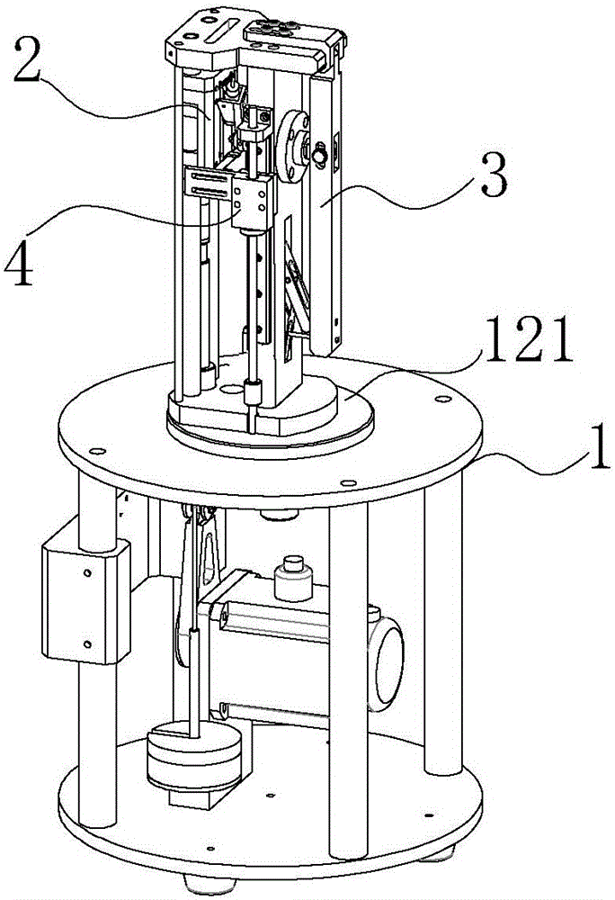 Vertical reciprocating friction-wear testing machine with magnetic shielding function