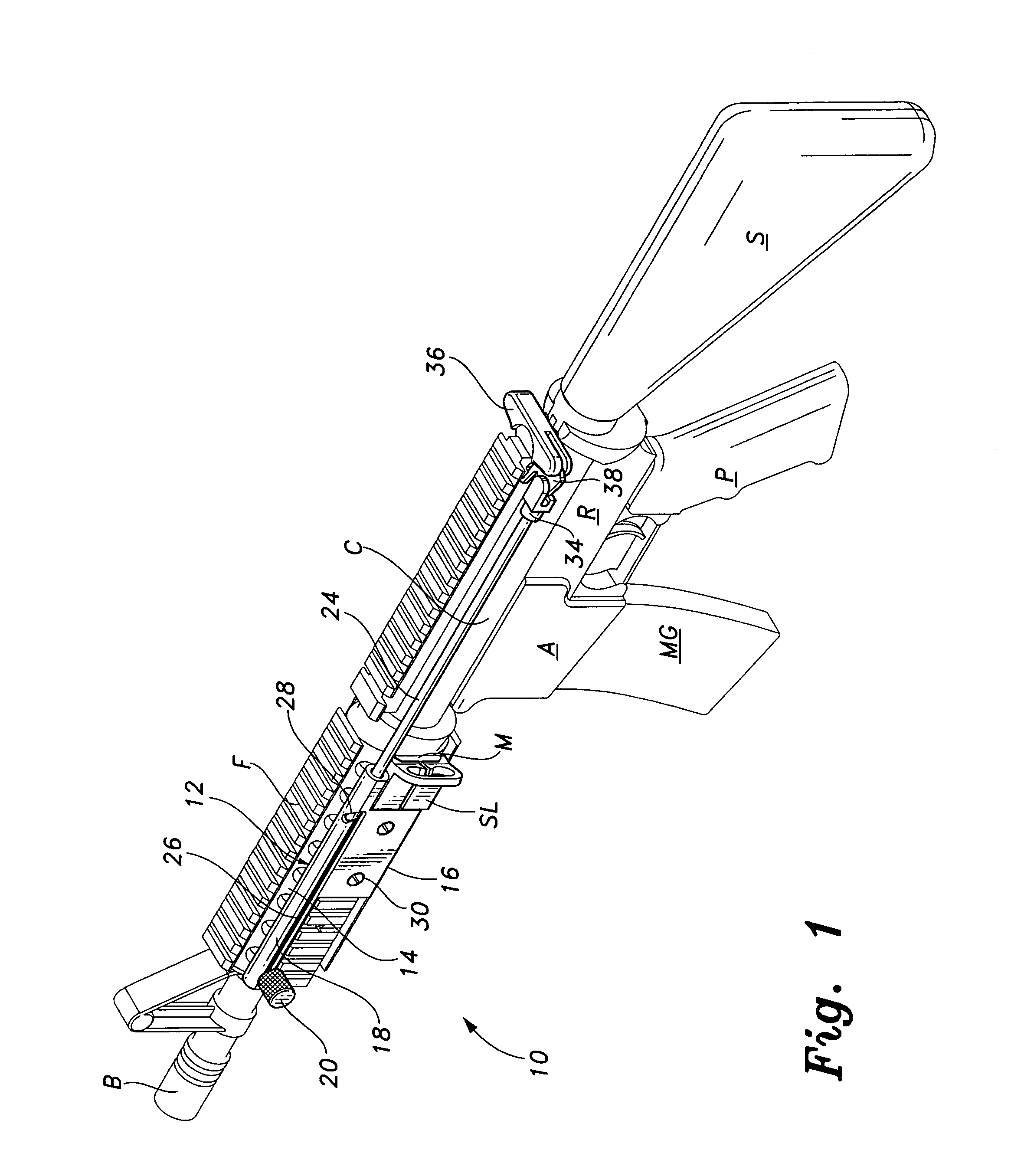 Firearm modification assembly