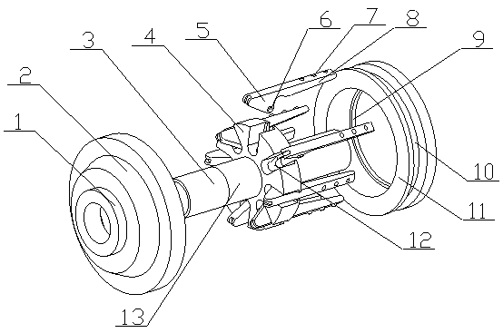 Plugging device for leakage point detection of sewage transmission pipe