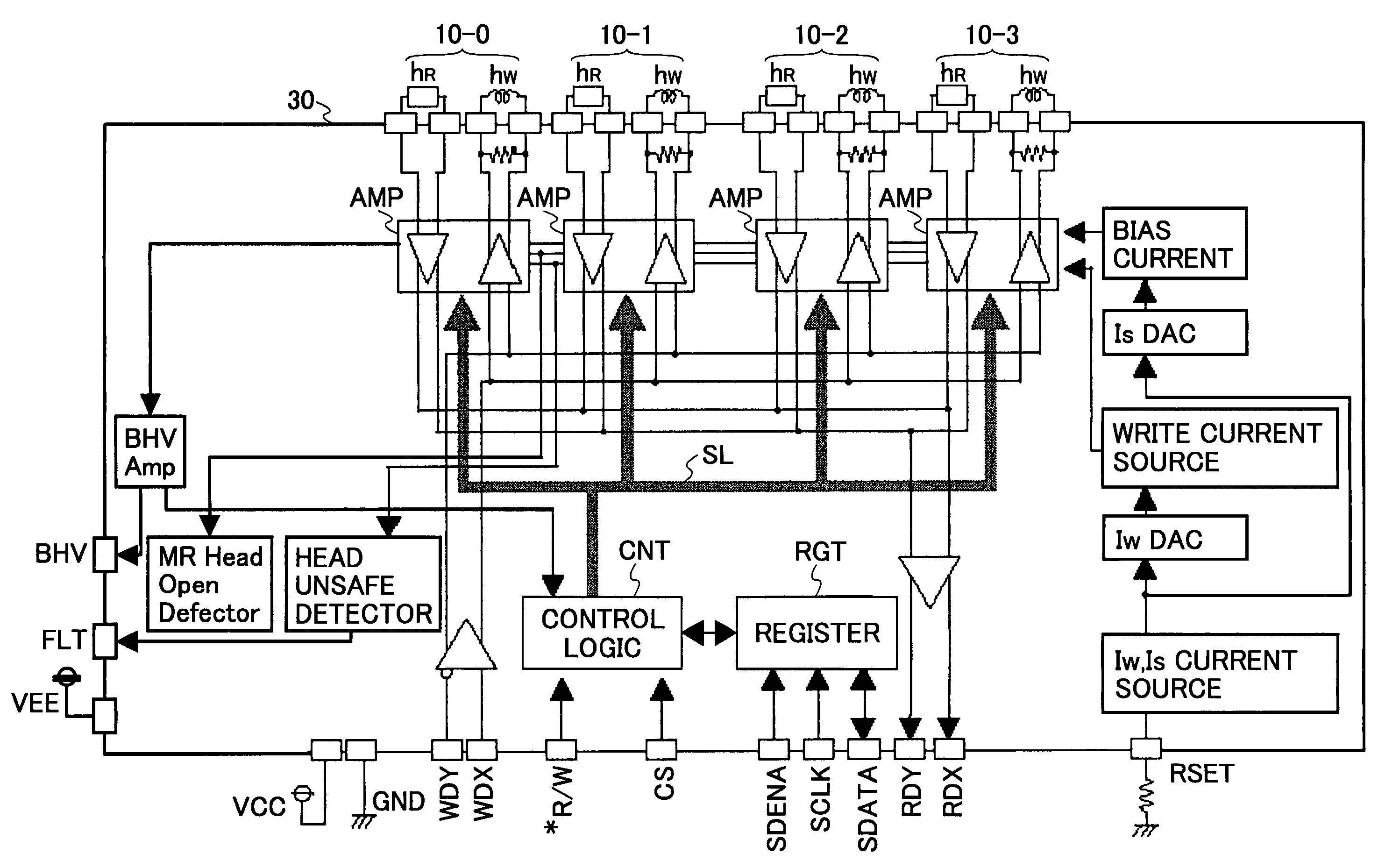 Information recording apparatus and data writing control device therefor