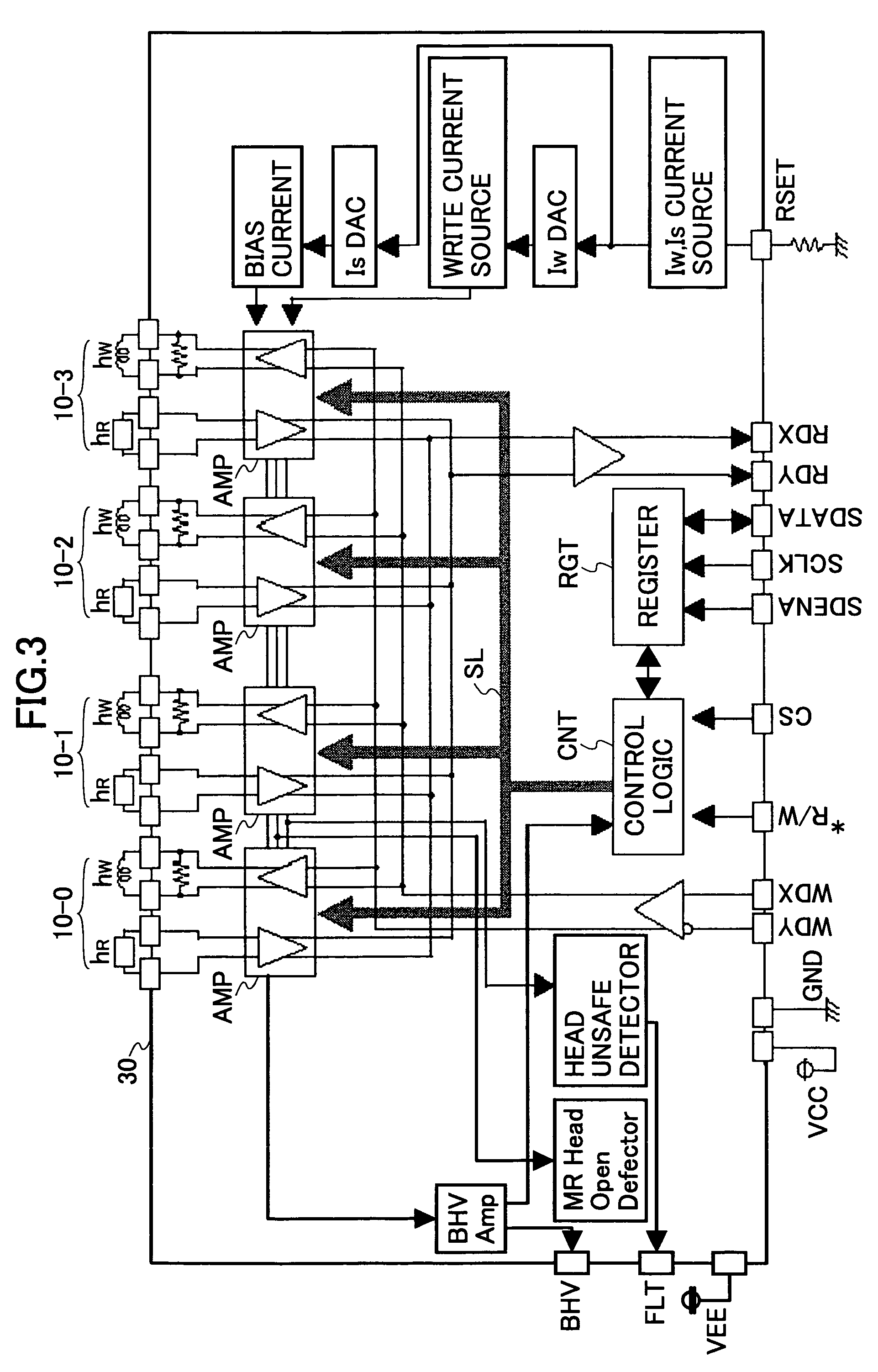 Information recording apparatus and data writing control device therefor