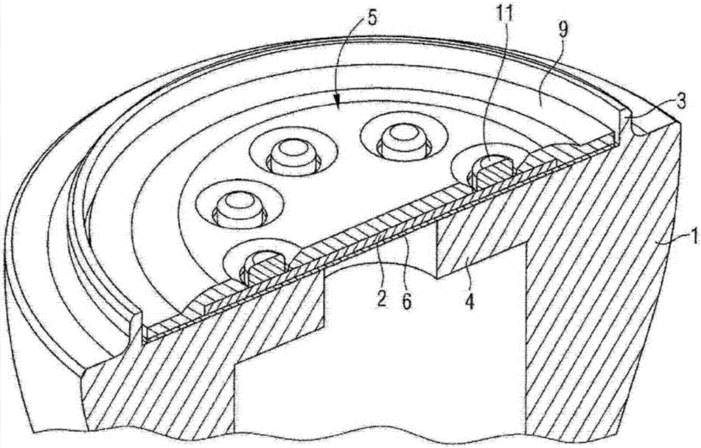 Process for producing an LED lamp and a corresponding LED lamp