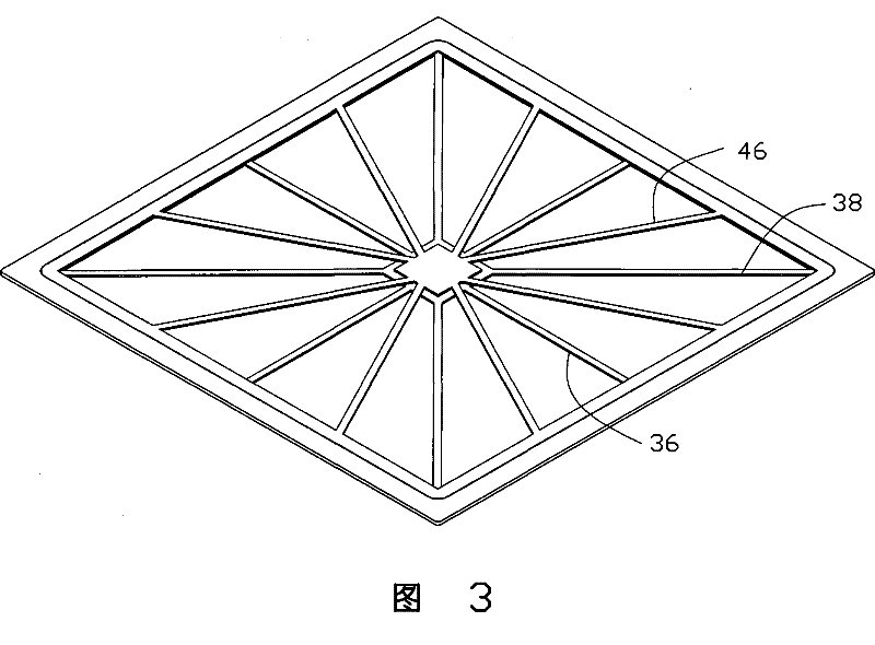 Radiating device