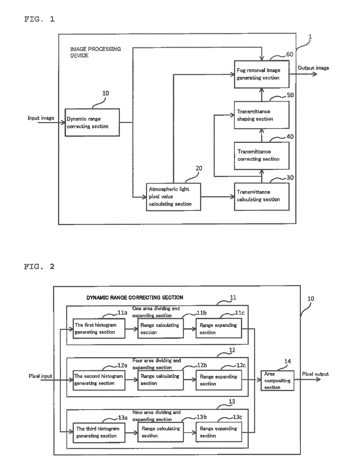 Image processing device, and image processing method