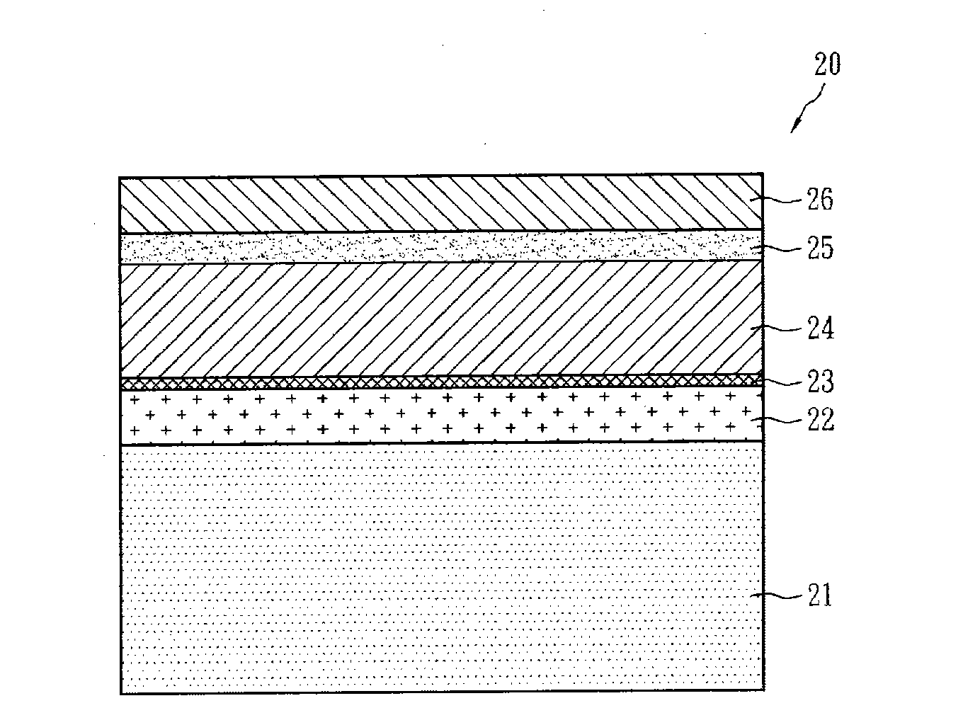 Solar cell component structure