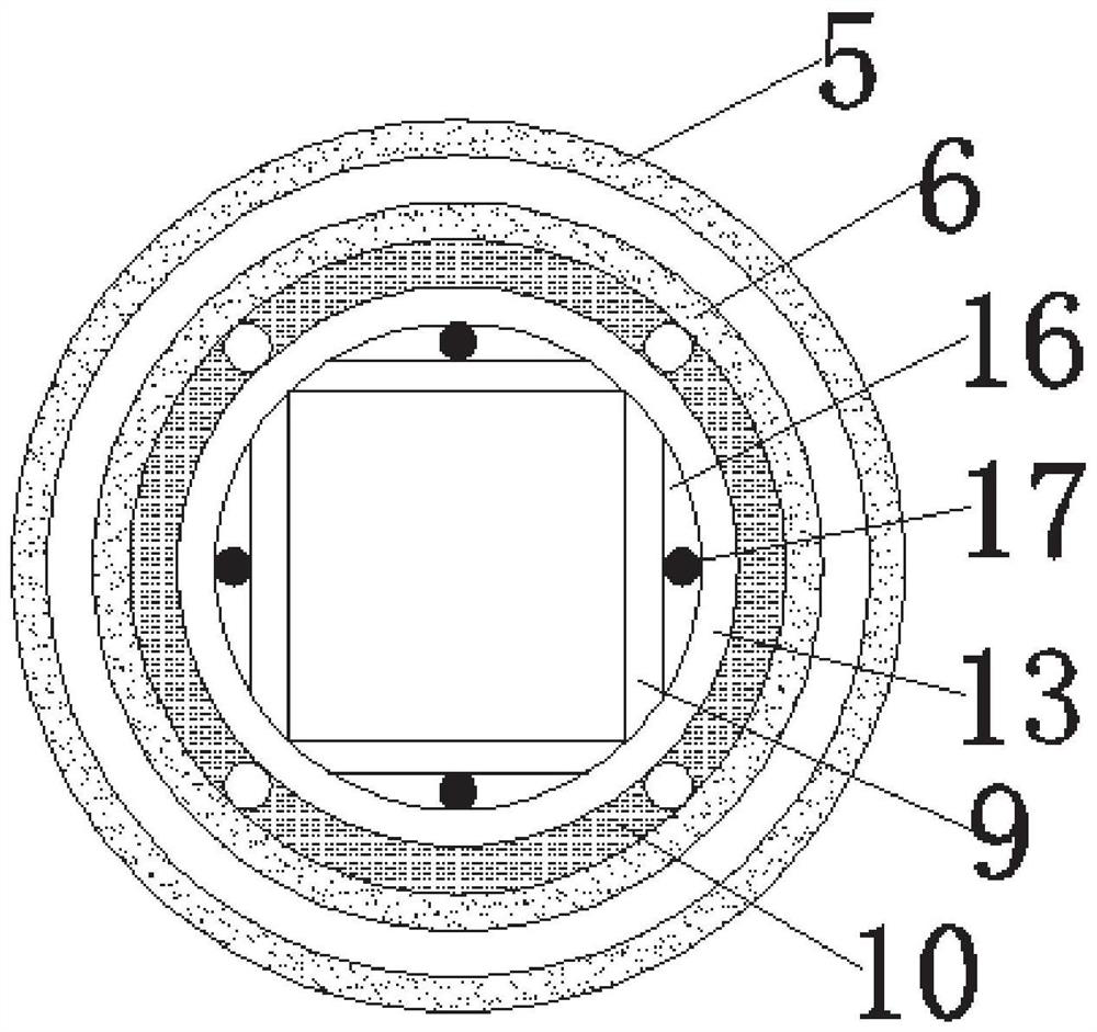 Telescopic anchor rod and construction method thereof