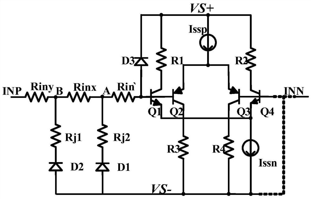 Phase reversal and electrostatic reinforcement protection circuit