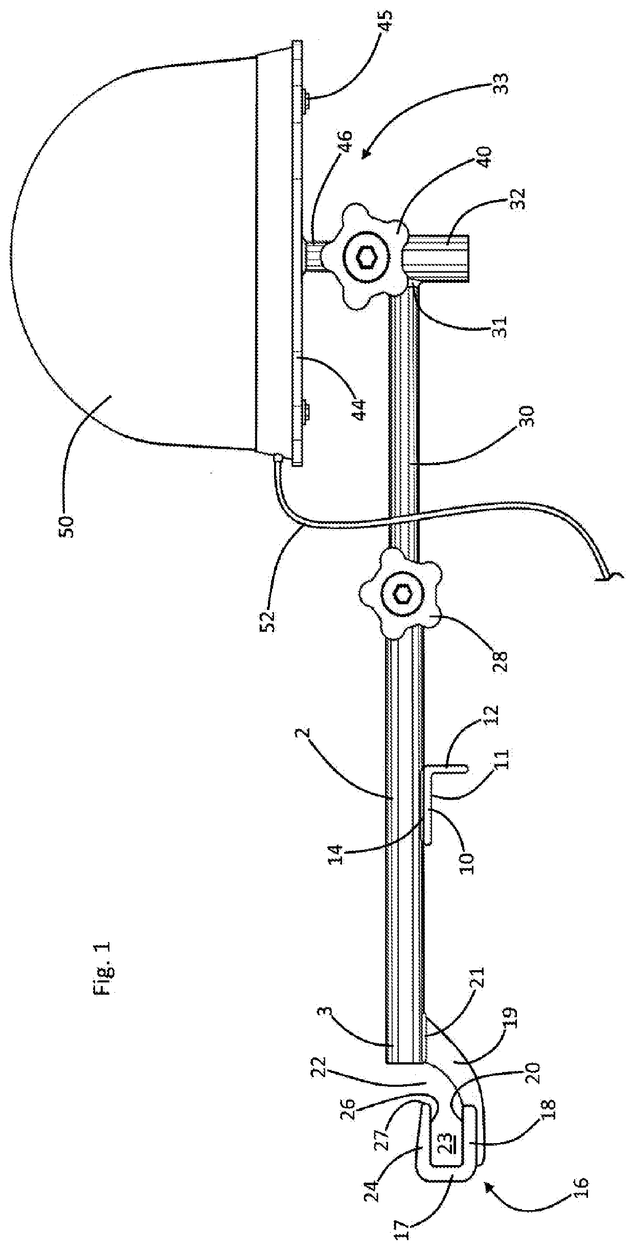 Recreational Vehicle Satellite Dish Support