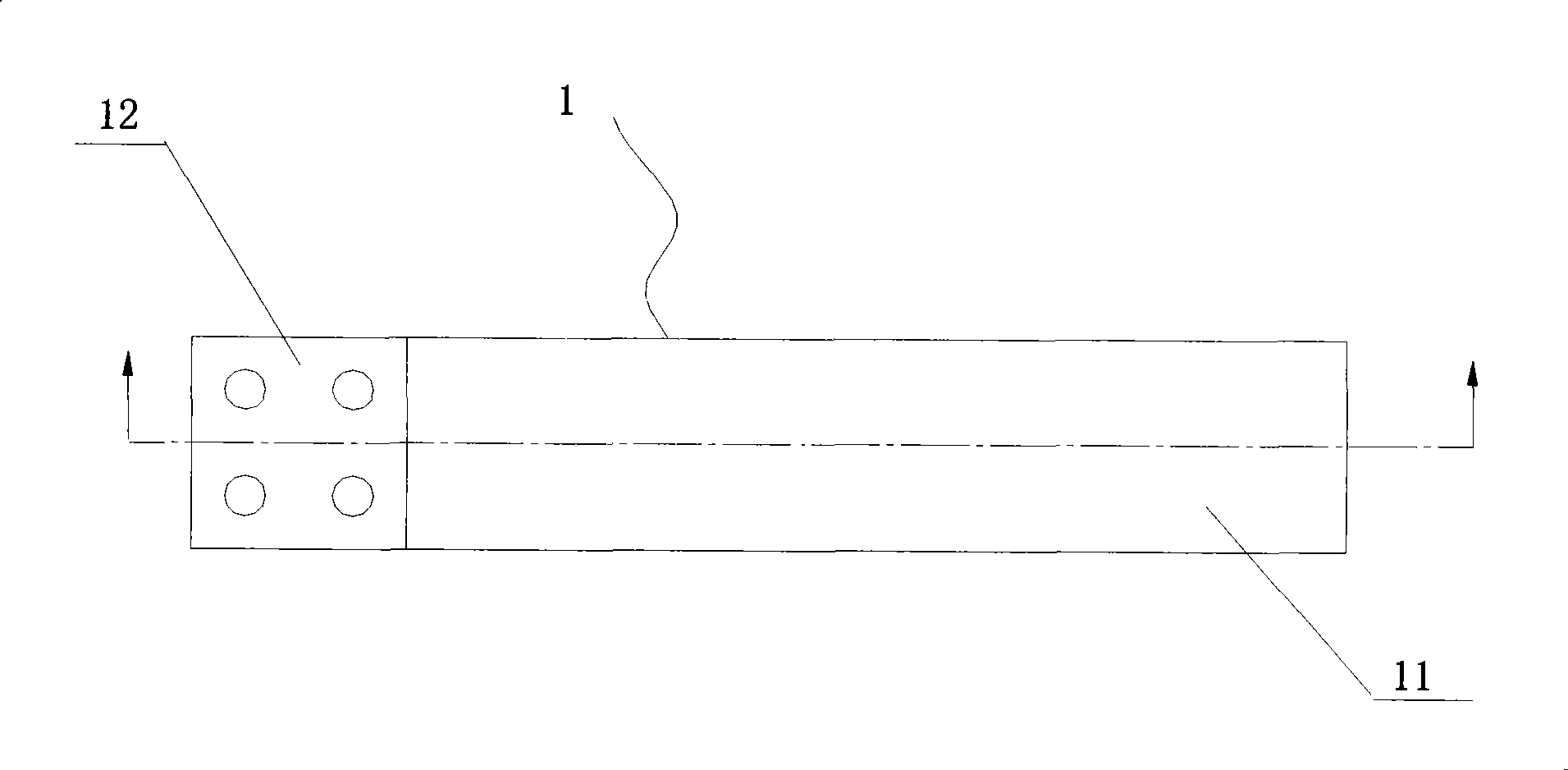 Structure of amorphous alloy dry-type distribution transformer and manufacturing method thereof