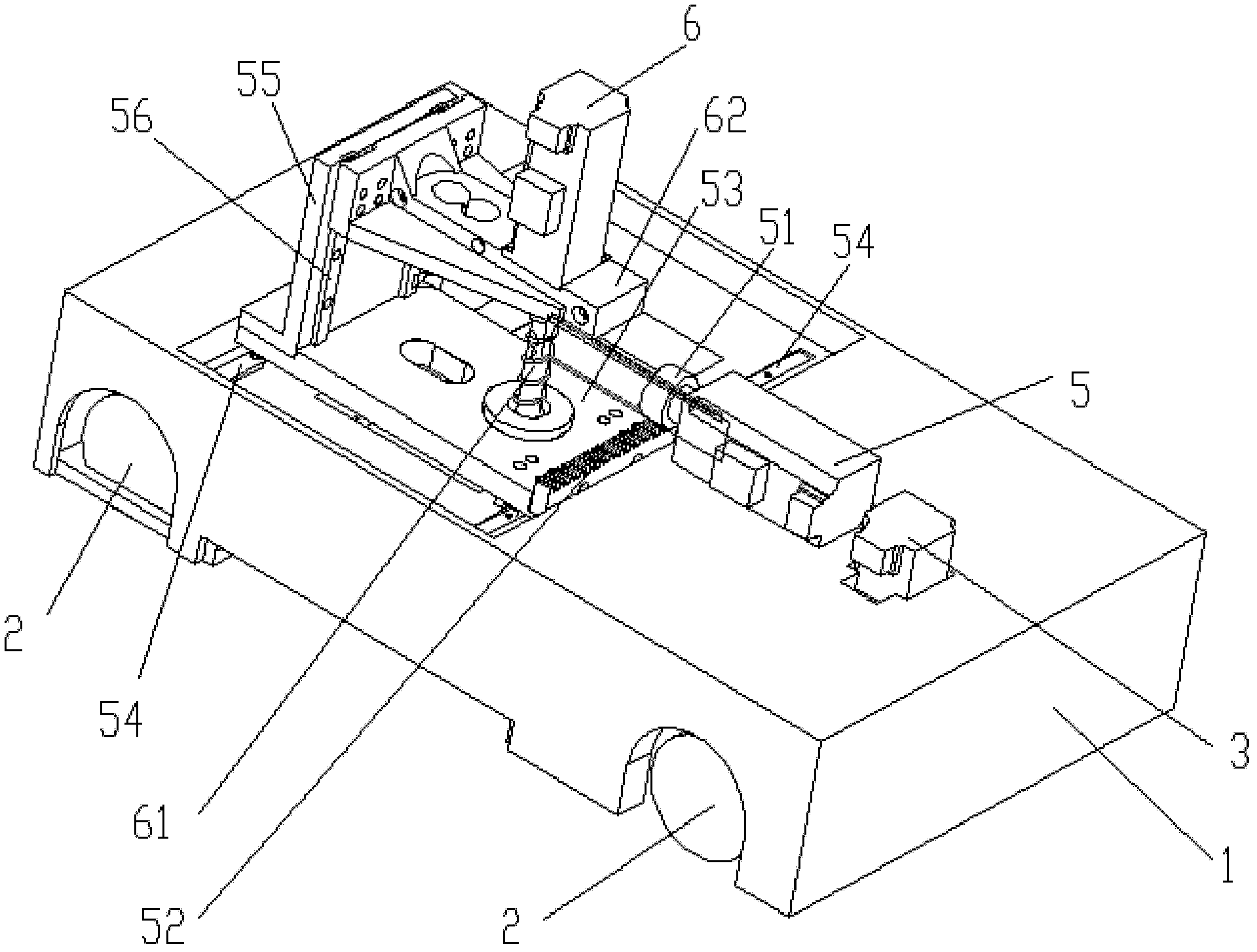 Fully-automatic gas-shielded welding robot with single gun, double wires and high speed