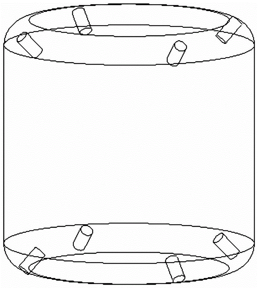 Cyclone-static micro bubble flotation column ultrasonic enhanced pipe flow section mineralization device