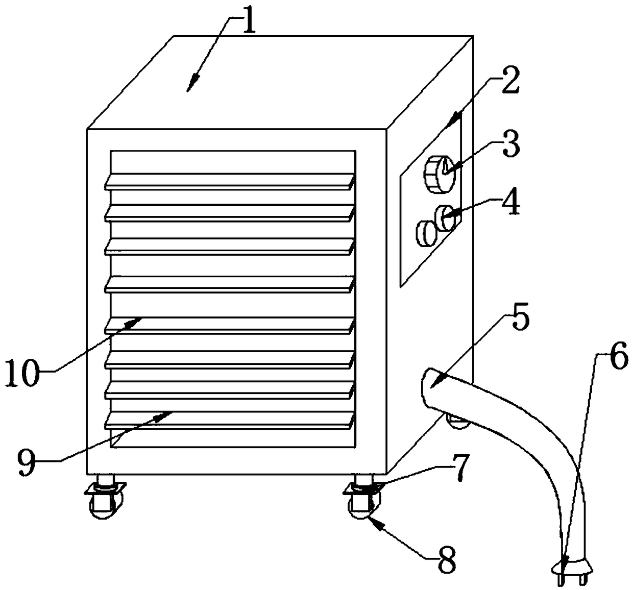 Mobile air purification equipment