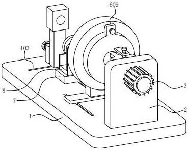 A stainless steel valve stem polishing machine