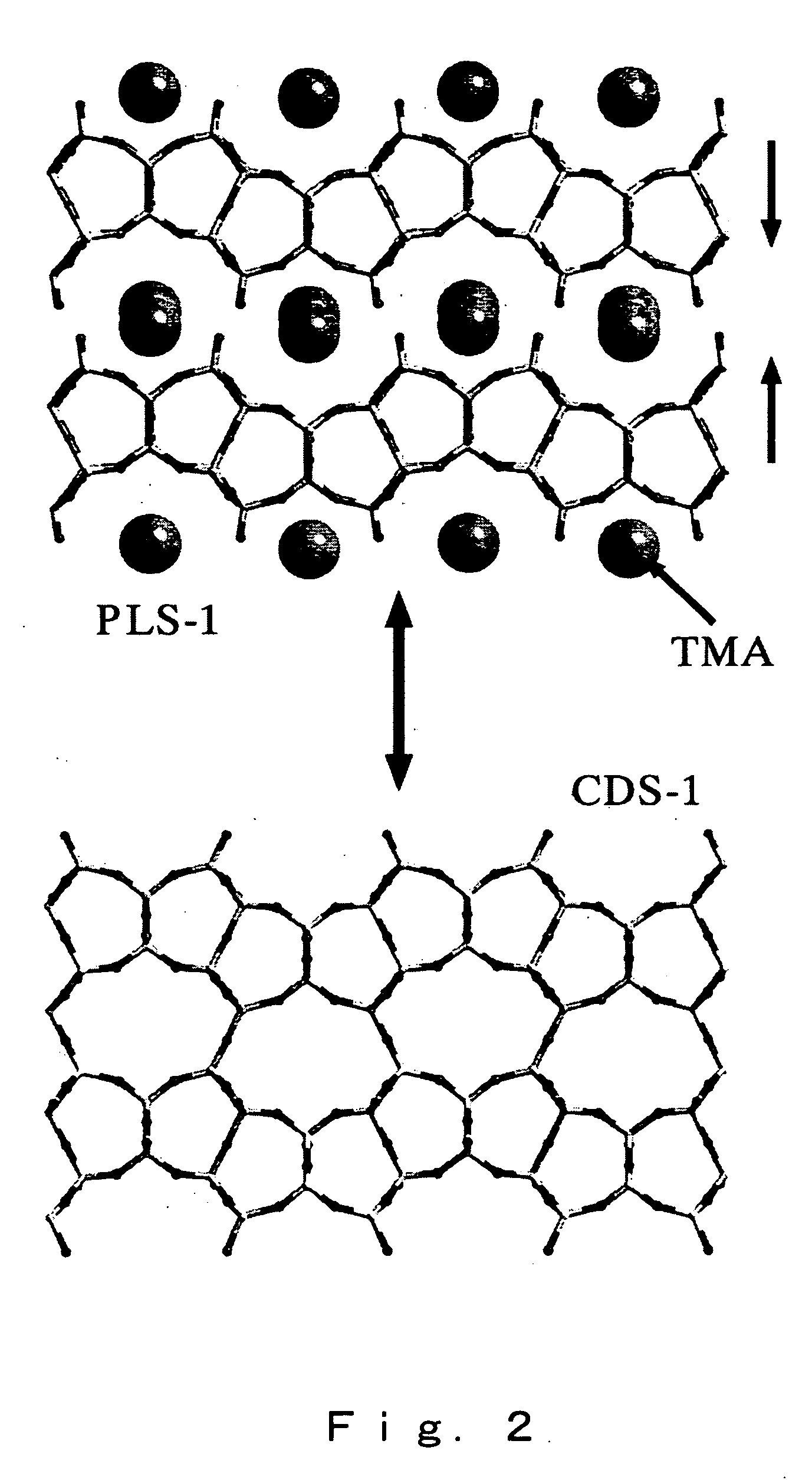 High silica cds-1 zeolite