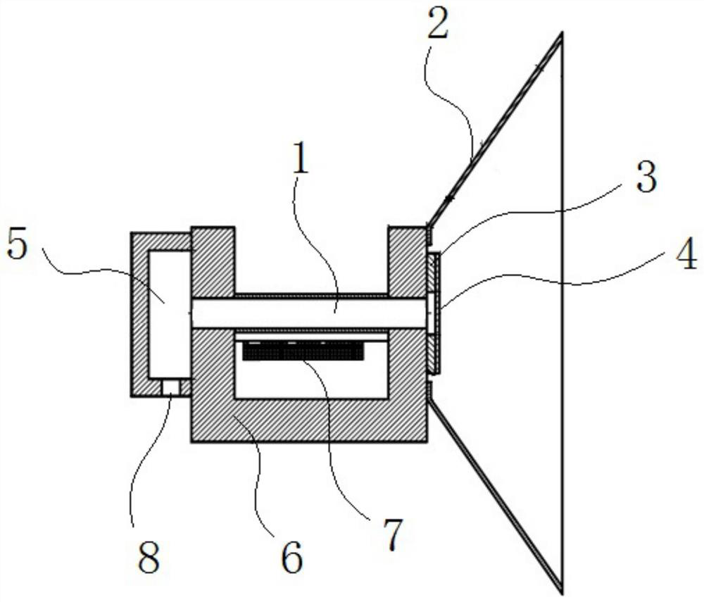 Radiation impact target and method for generating radiation impact waves with speed of more than 100km/s in xenon