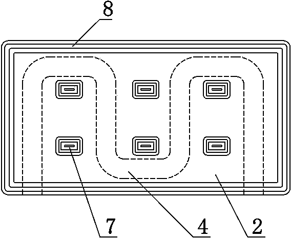 Totally-sealed cooling chamber