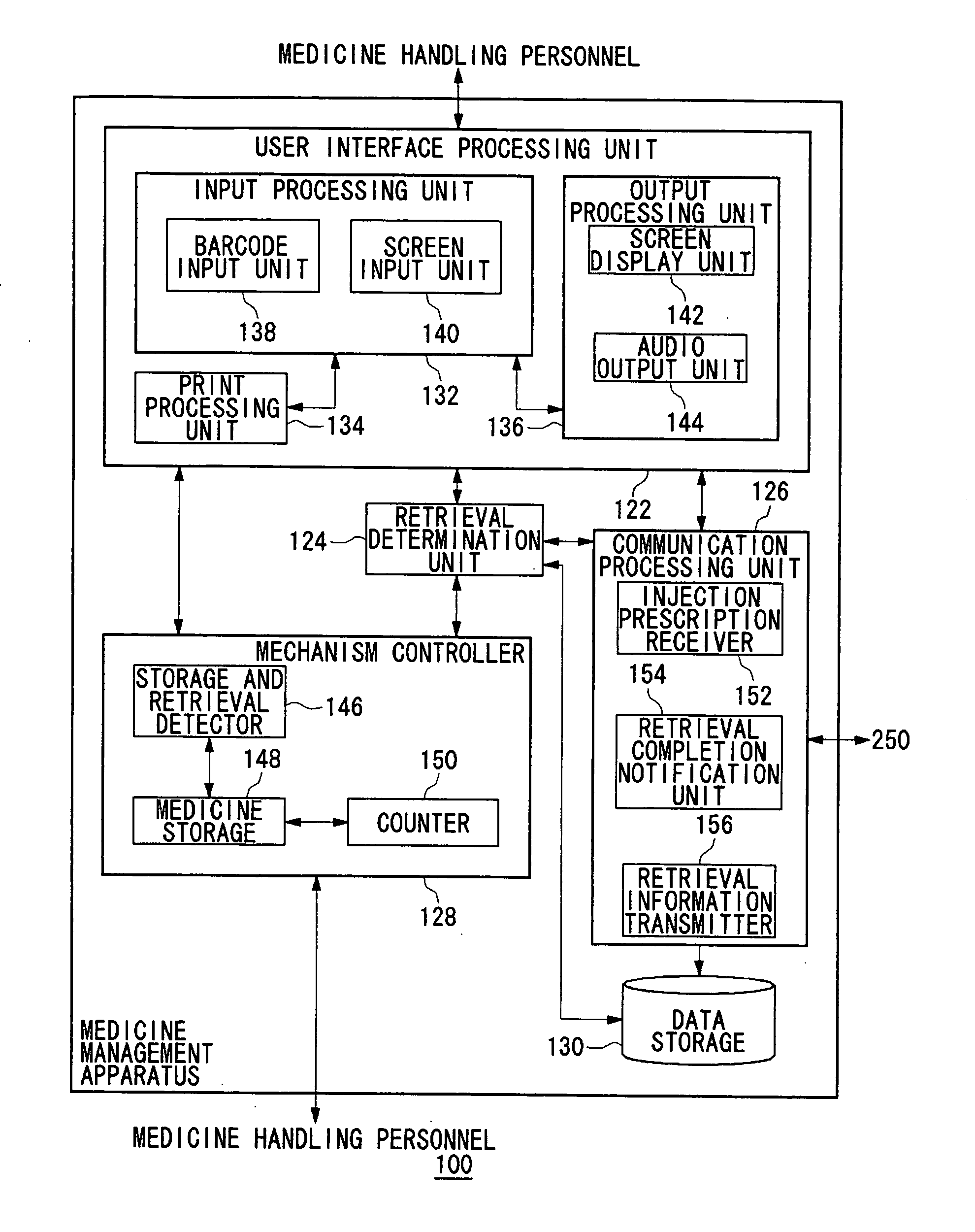 Medicine Management Apparatus and Medicine Management System