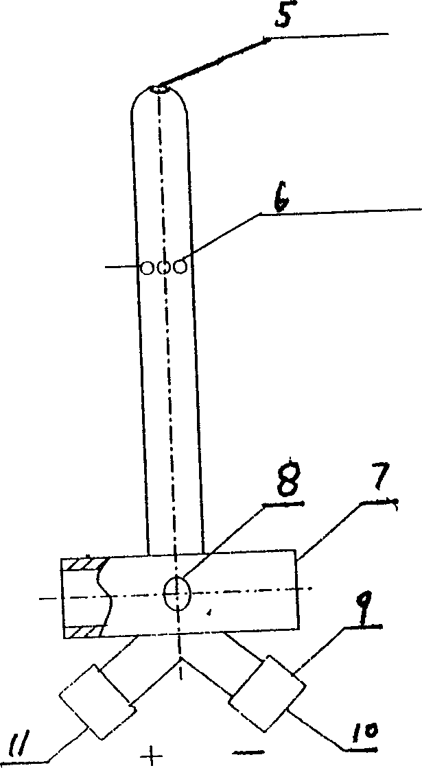 Automatic test system for cold test of boiler and test method thereof