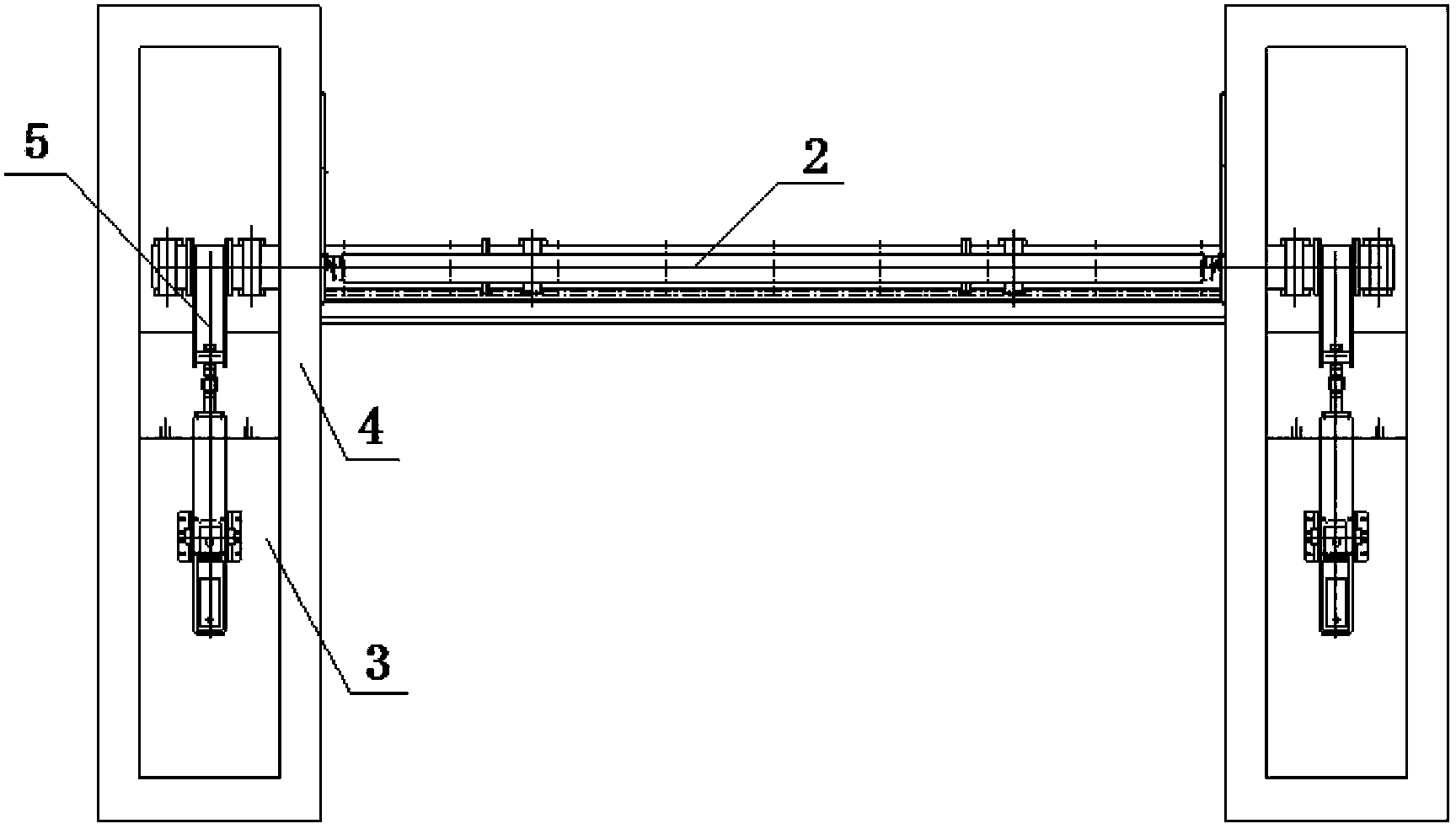 Fully-enclosed steel dam gate