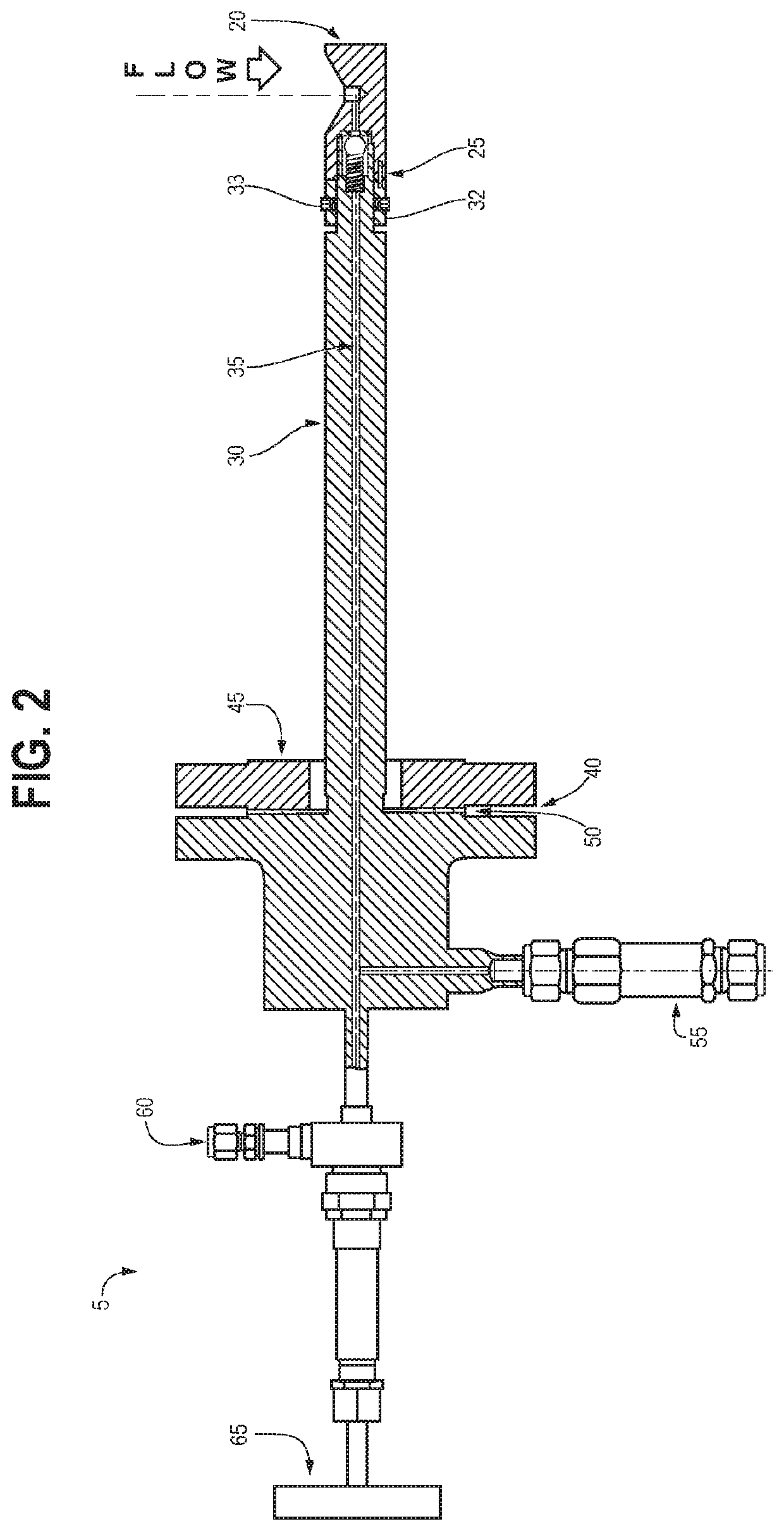 Liquefied natural gas vaporization sampling system