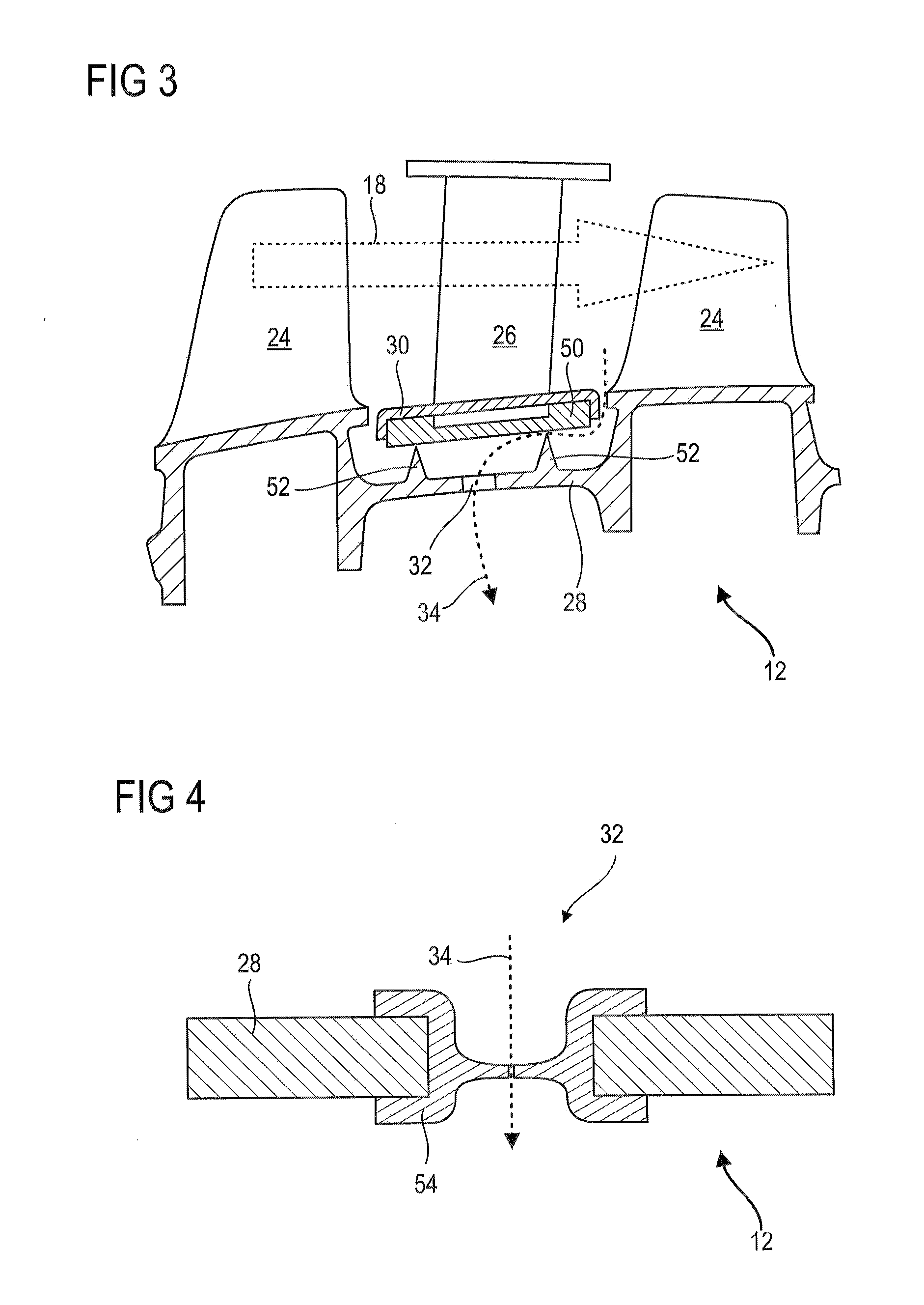 Perforated Drum of a Compressor of an Axial Turbine Engine