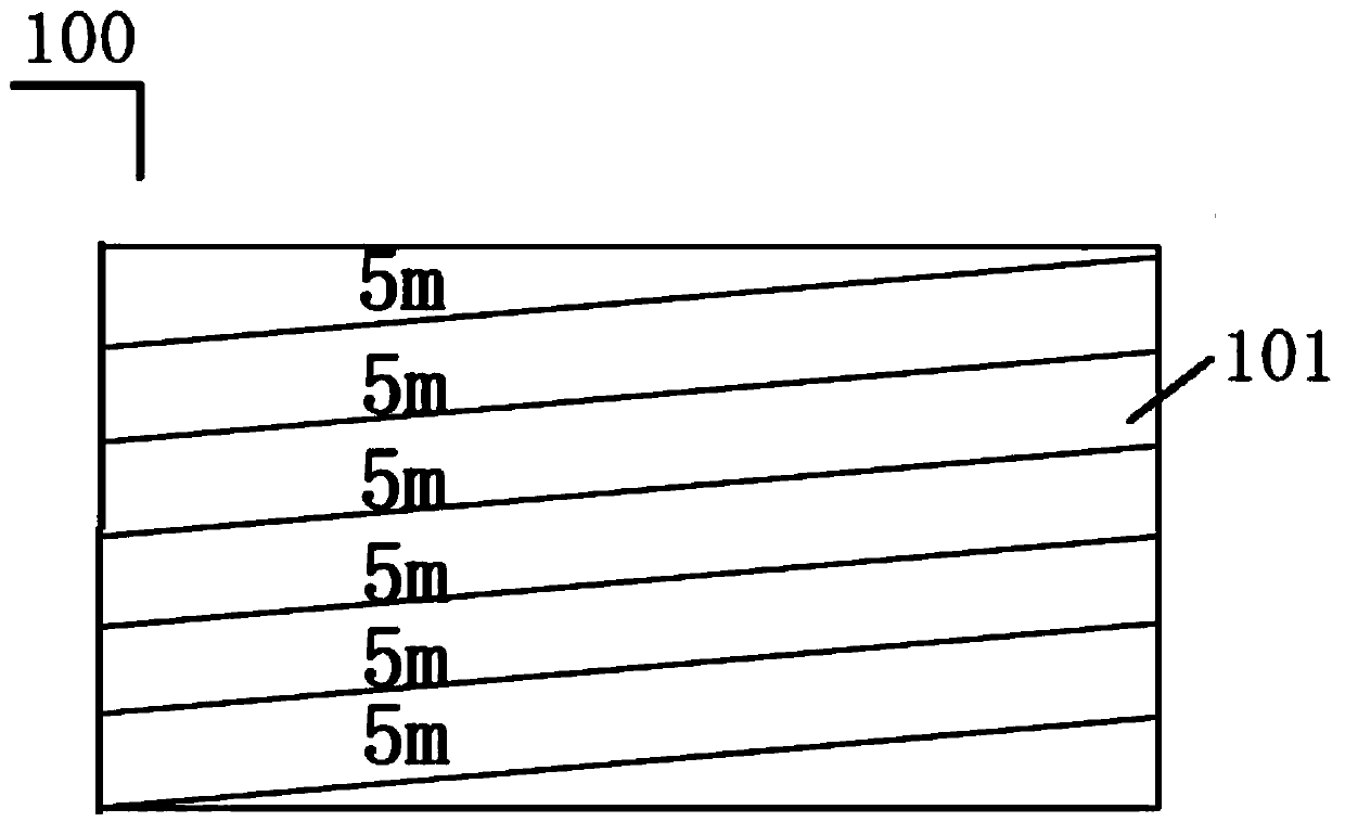 Underground water obstruction device building method and underground water obstruction device