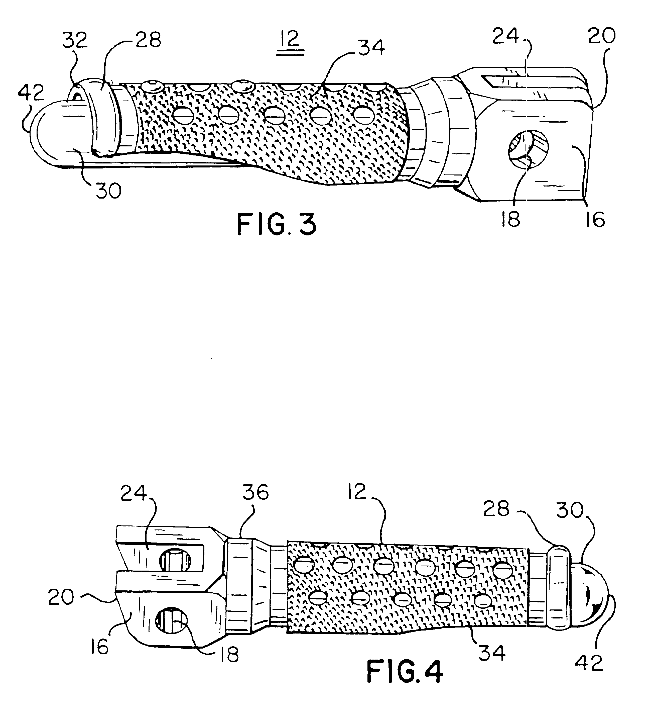 Cycle foot peg assembly