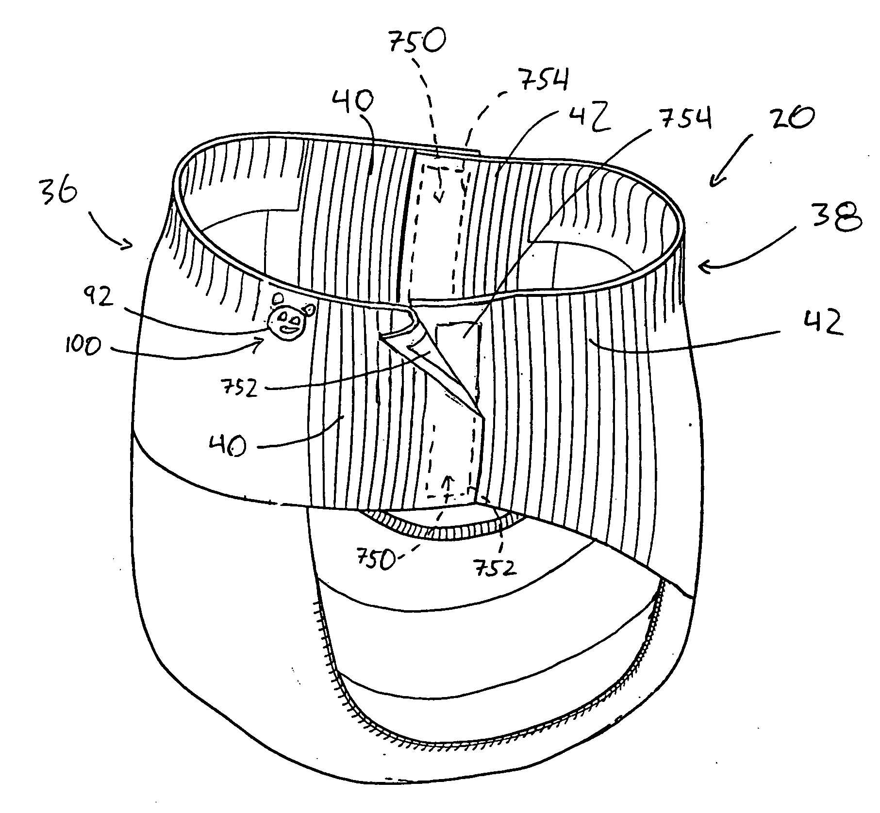 Absorbent article with a multifunctional side panel