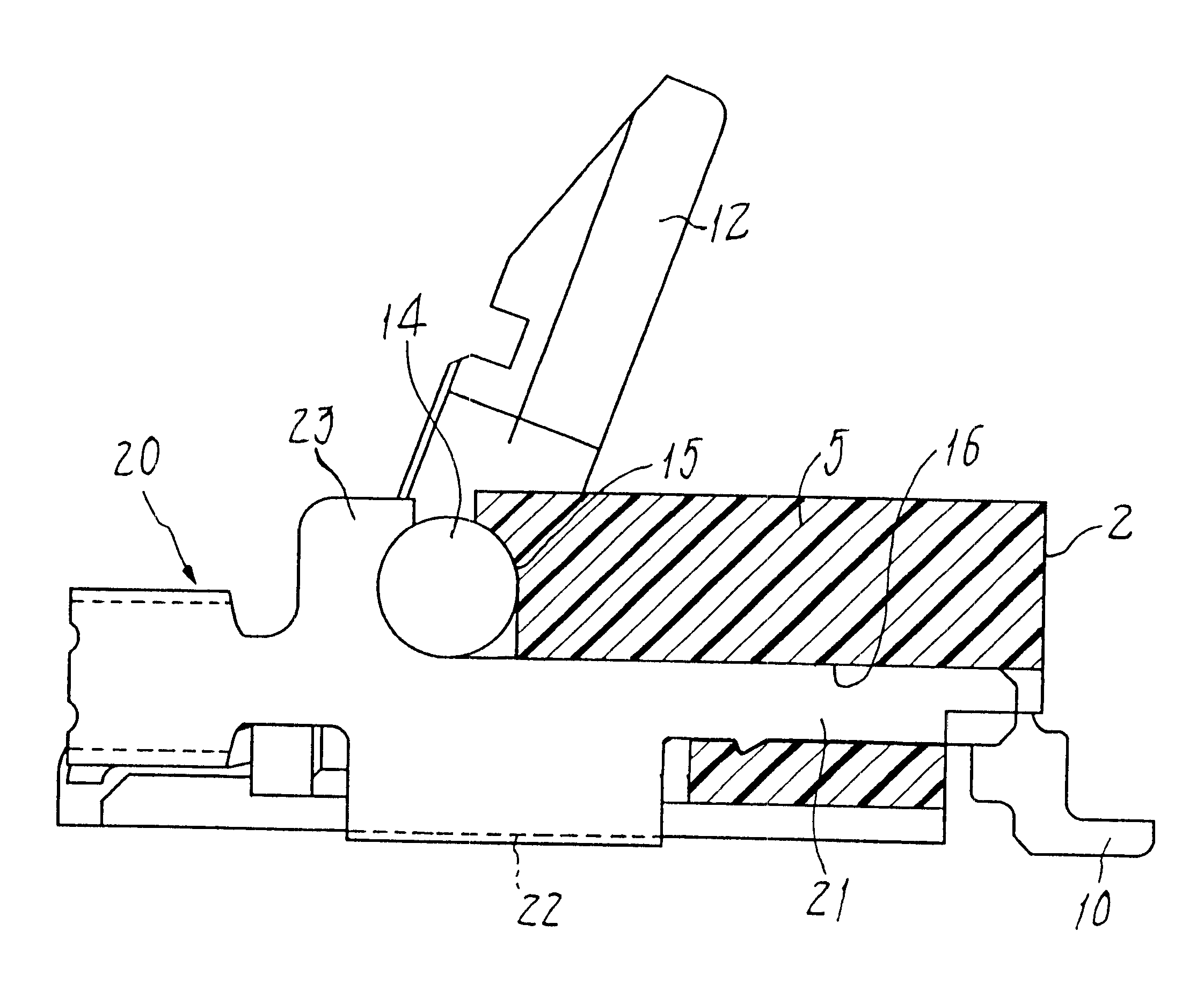 Connector for a flexible circuit board