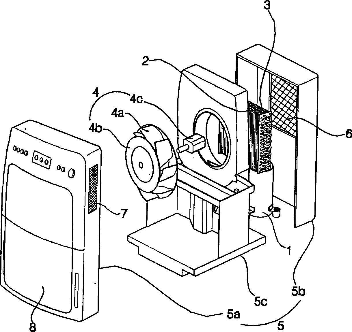 Defrosting method for low temperature dehumidifier