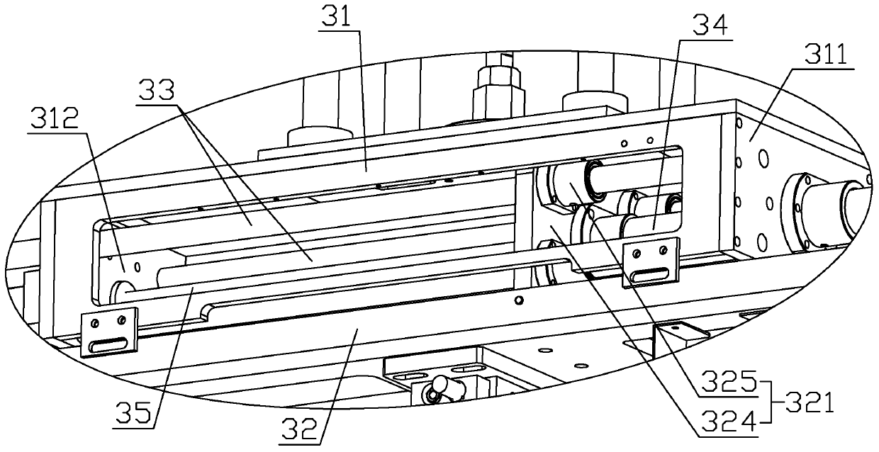 A pick-up manipulator of a single-mode casting machine