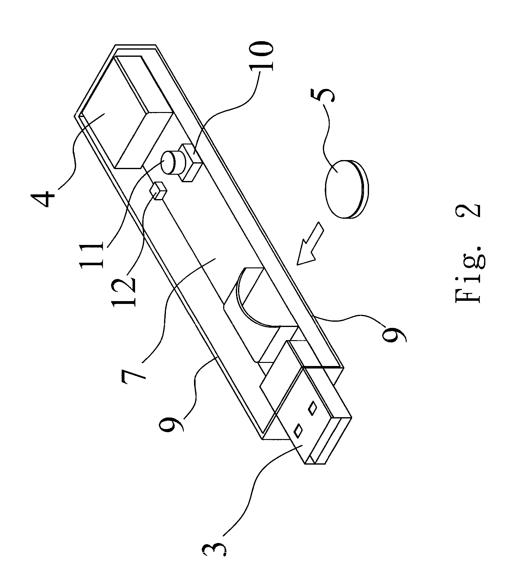 Portable Data Exchanger with Extended USB Interface