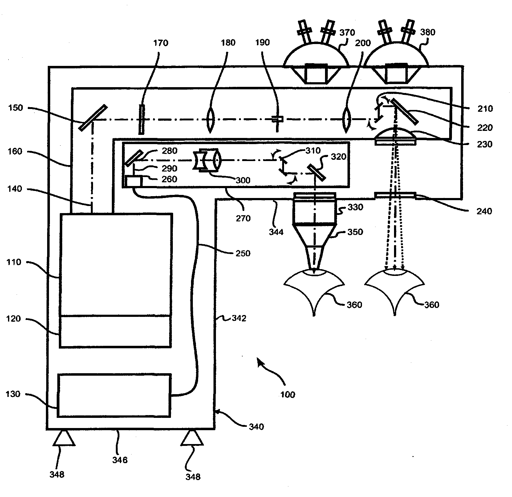 Laser device for ophthalmology