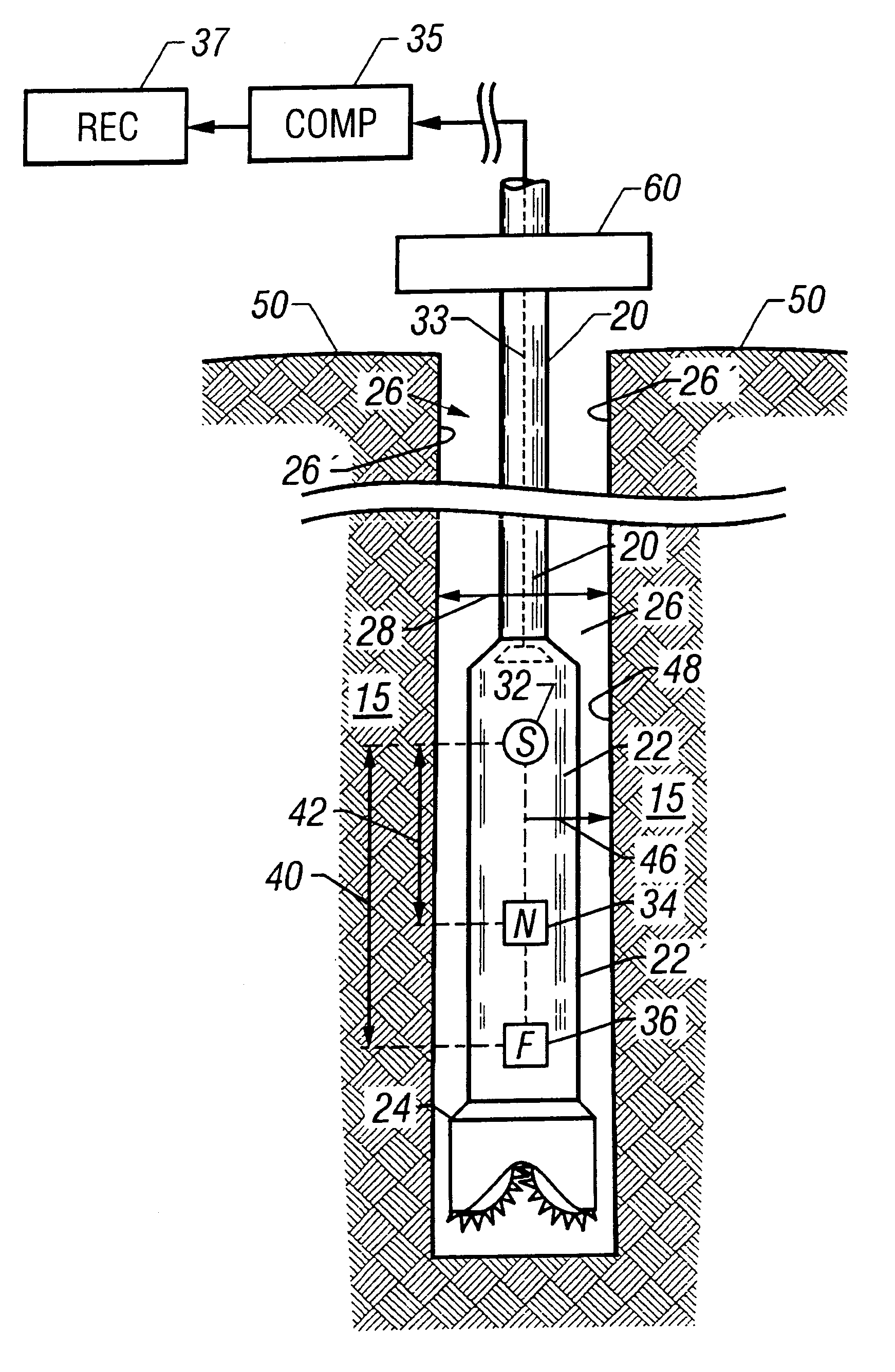 Borehole caliper derived from neutron porosity measurements