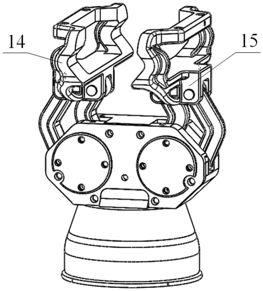 Wheel clamp module for inspection and operation