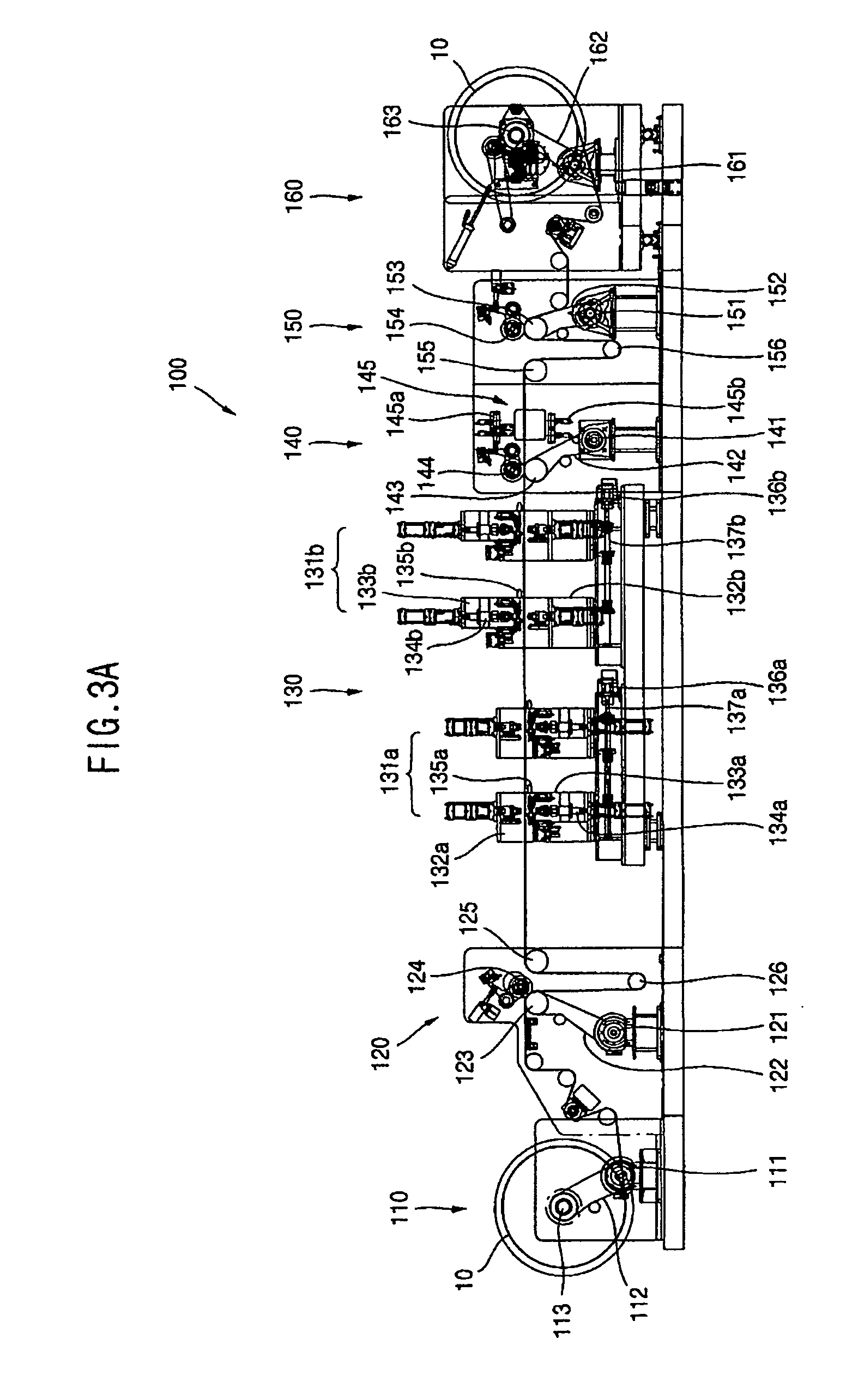 Apparatus and method for laminating tape on electrode of rechargeable battery