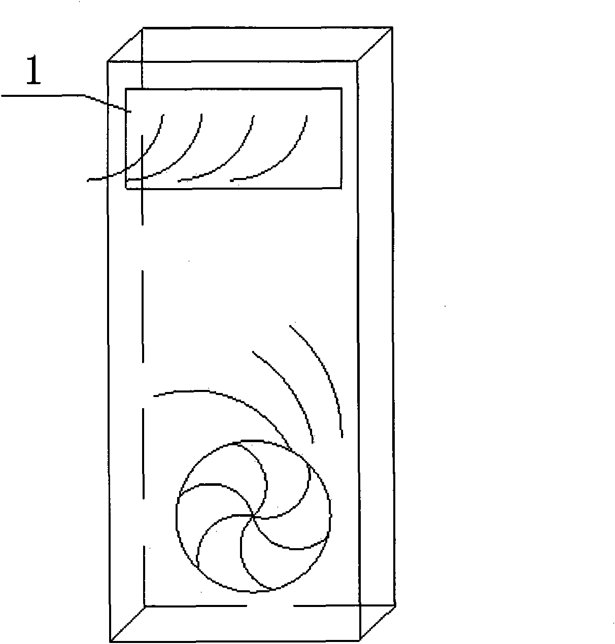 Air conditioner with air outlet at lower part and defrosting and dehumidifying method for same