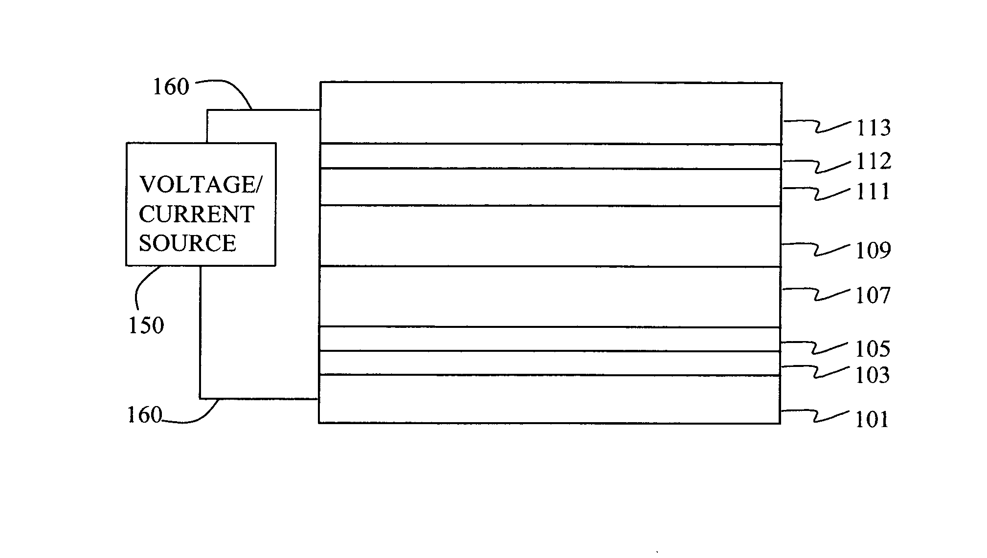 Organic element for low voltage electroluminescent devices