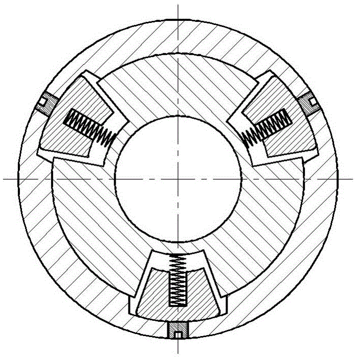 Composite impact drilling tool