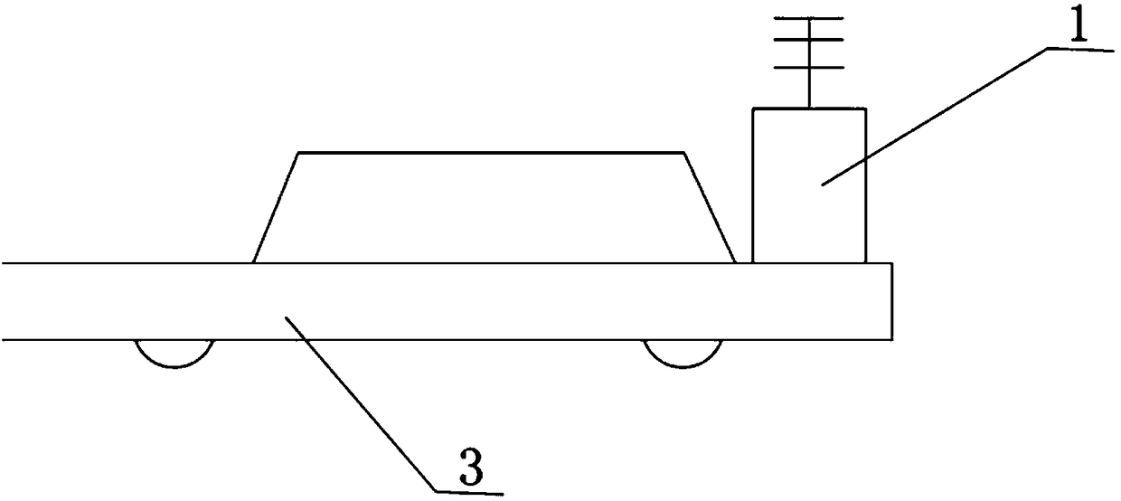 Underwater river landform measurement device and measurement method for large rivers