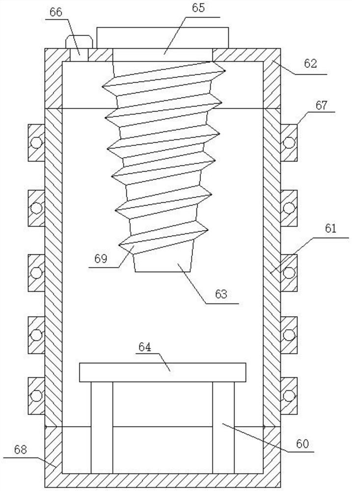 Embedded cabinet circulating temperature control system and use method