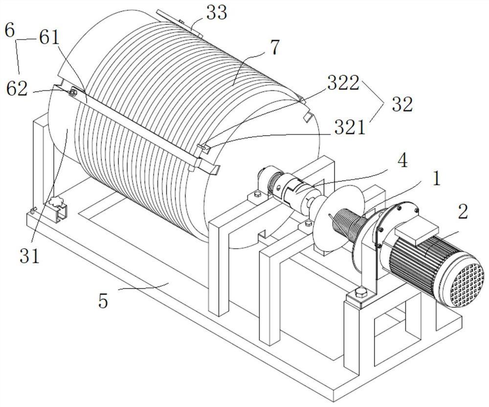 Pipe coiling machine suitable for double-pipe heat exchanger