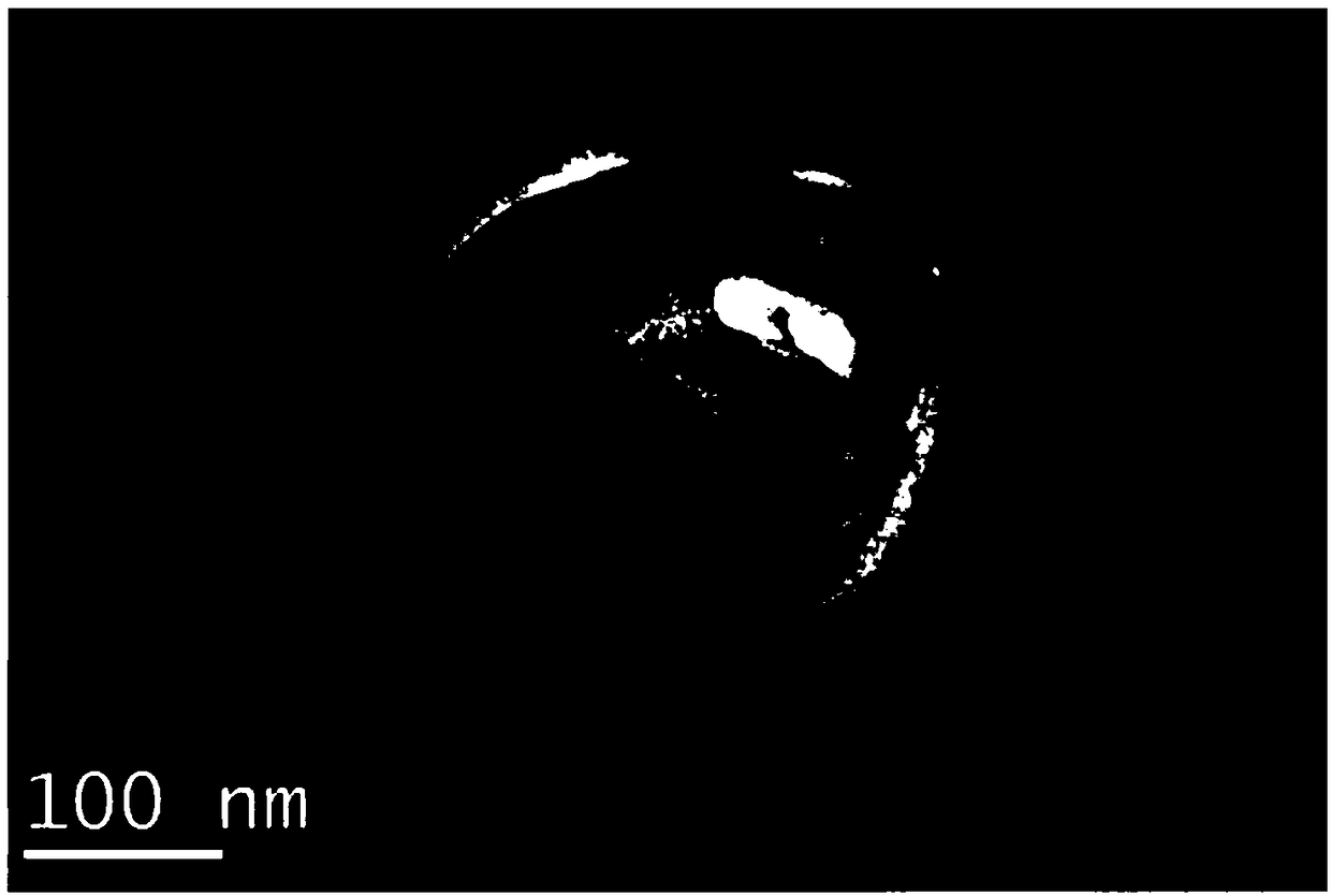 Corrosive agent and corrosion method for second phase of zirconium alloy