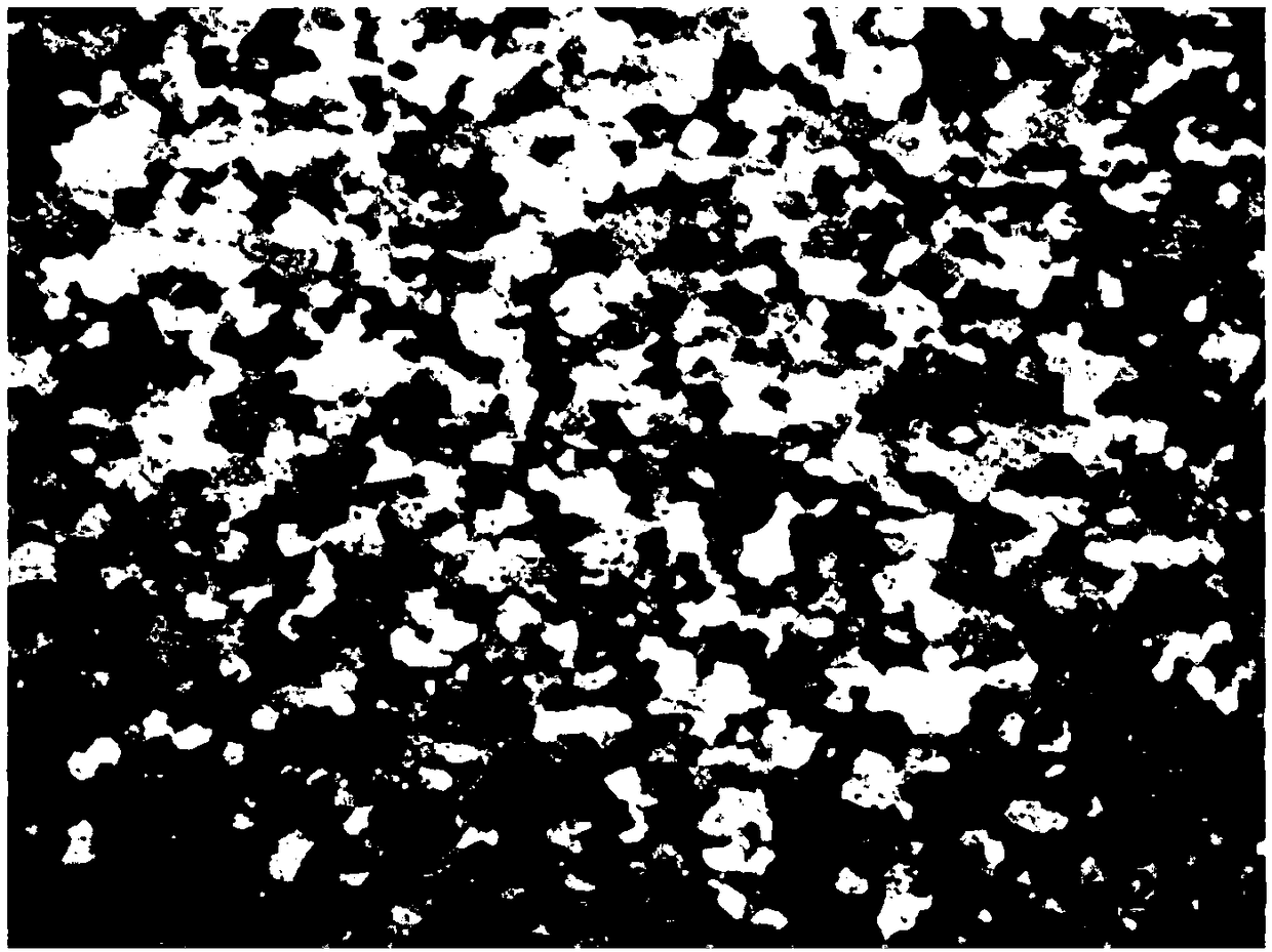 Corrosive agent and corrosion method for second phase of zirconium alloy