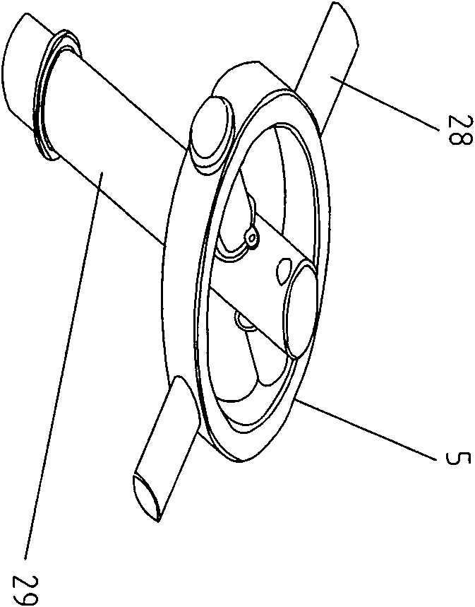 Balance ability training rose pendulum apparatus