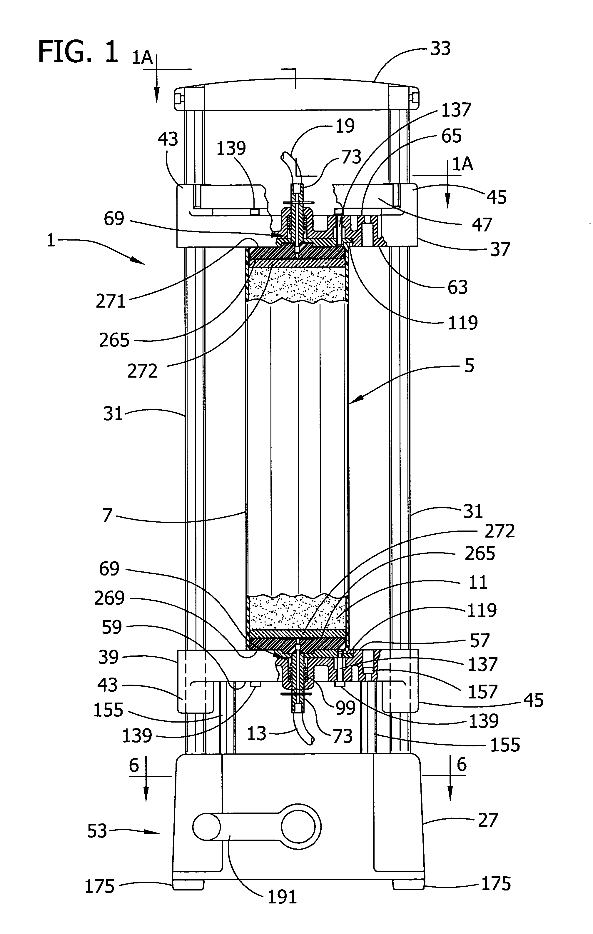 High throughput flash purification stand and cartridge